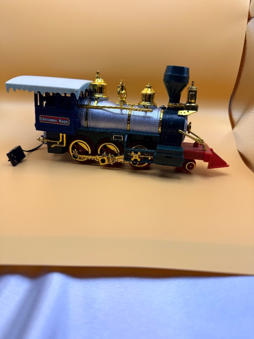 Vintage 1992 Toy State Christmas Magic Train Locomotive Untested